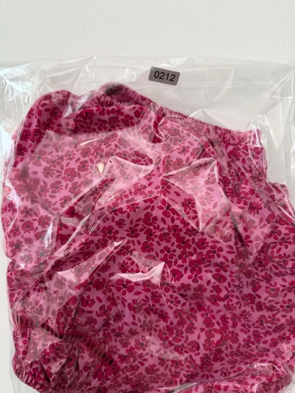Gap Kids Girls Pink Floral Print Puff Sleeve Top Size XL 12